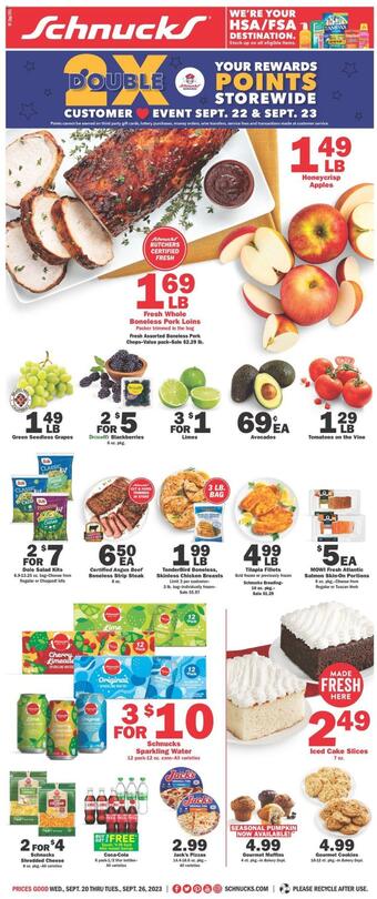 Schnucks Weekly Ad (valid until 26-09)