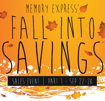 Memory Express flyer (valid until 28-09)