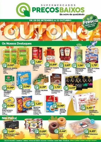 Folheto Supermercados Preços Baixos (válido até 12-10)
