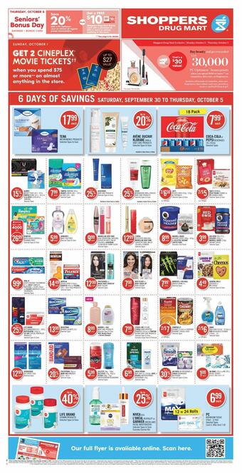 Shoppers Drug Mart flyer (valid until 6-10)