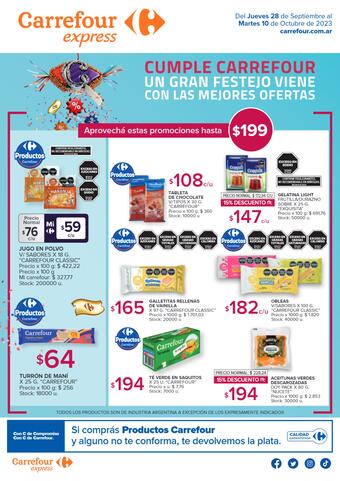 Catálogo Carrefour Express (válido hasta 10-10)