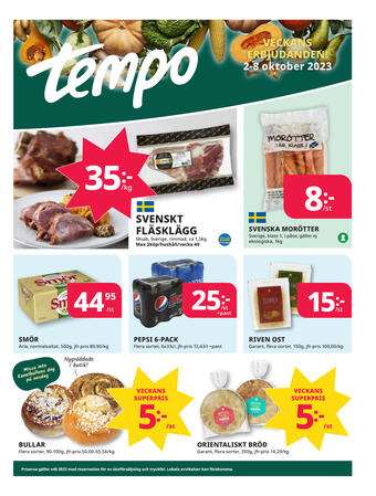 Tempo reklamblad (giltig till och med 8-10)