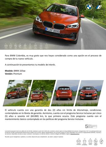 Catálogo BMW (válido hasta 2-10)