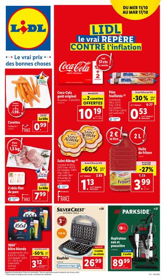 Catalogue Lidl (valable jusqu'au 17-10)