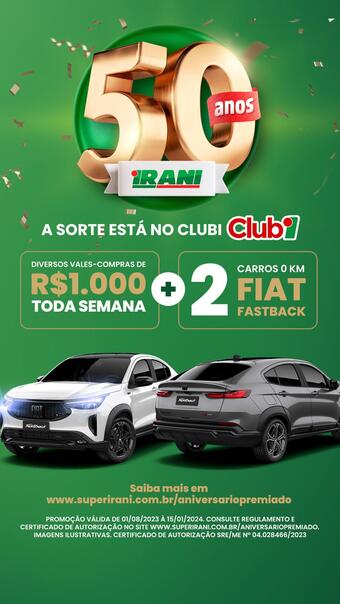 Catálogo Irani Supermercados (válido até 15-01)