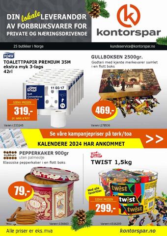 Kontorspar Kundeavis (gyldig til 23-12)