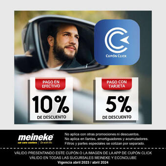 Catálogo Meineke (válido hasta 2-04)