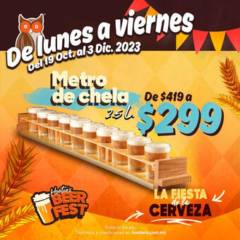 Catálogo Hooters (válido hasta 4-12)