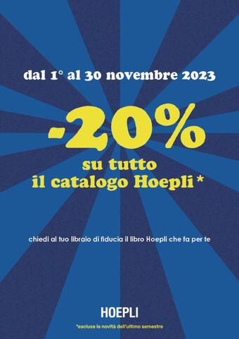 Volantino Librerie Ubik (valido fino al 30-11)