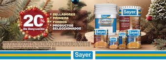 Catálogo Sayer (válido hasta 31-12)
