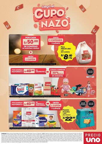 Catálogo Hiperbodega Precio Uno (válido hasta 15-12)