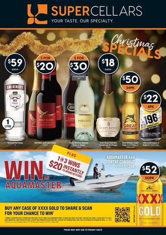 Super Cellars catalogue (valid until 5-12)