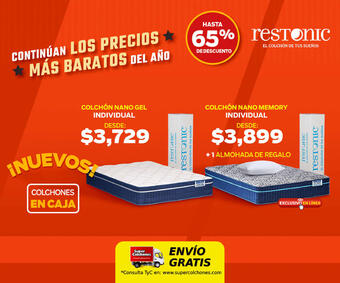 Catálogo Super Colchones (válido hasta 8-12)