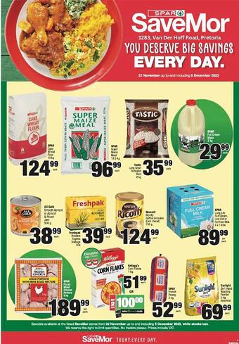 Spar Savemor catalogue (valid until 5-12)