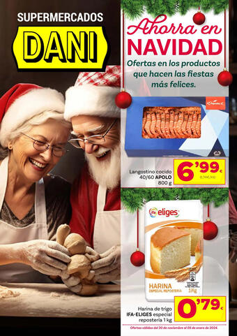 Folleto Supermercados Dani (válido hasta el 24-12)