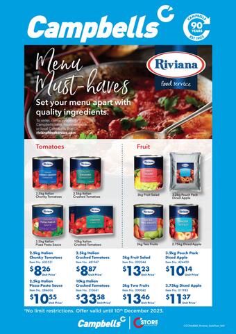 Campbells Wholesale catalogue (valid until 10-12)