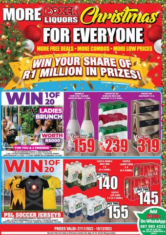 Boxer Liquors catalogue (valid until 10-12)