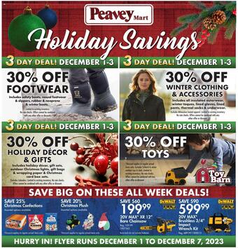 Peavey Mart flyer (valid until 7-12)