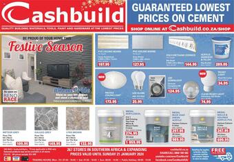 Cashbuild catalogue (valid until 21-01)
