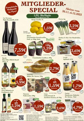 LPG Biomarkt Prospekt (gültig bis 6-12)