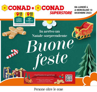 Volantino Conad Superstore (valido fino al 13-12)