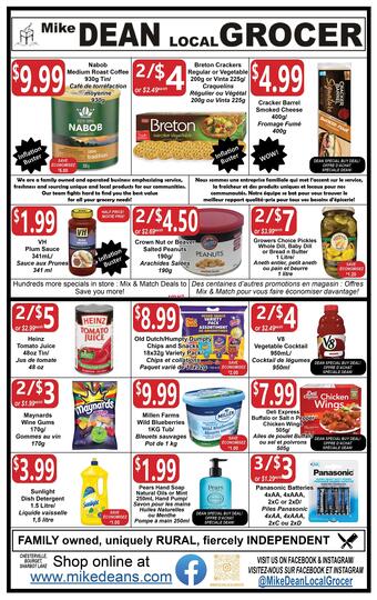 Mike Dean's Super Food flyer (valid until 7-12)