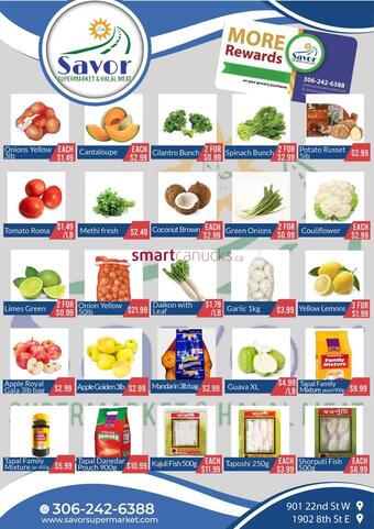 Savor Supermarket flyer (valid until 3-12)