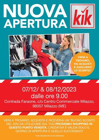 Volantino KiK (valido fino al 8-12)