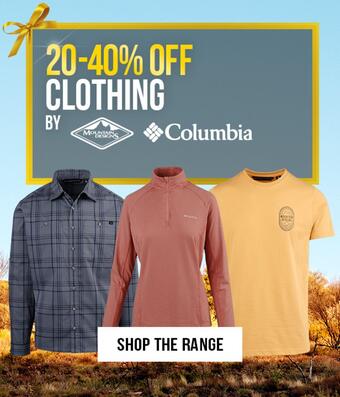 Mountain Designs catalogue (valid until 20-12)
