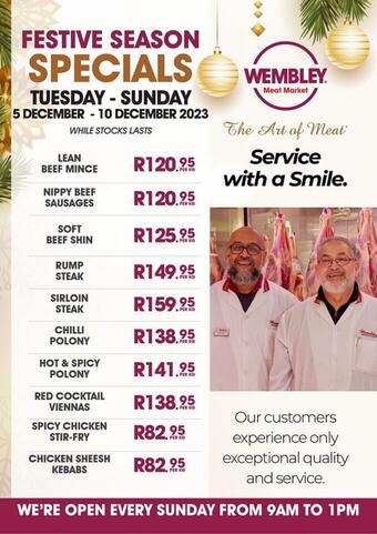 The Wembley Meat Market catalogue (valid until 10-12)