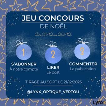 Catalogue Lynx Optique (valable jusqu'au 21-12)