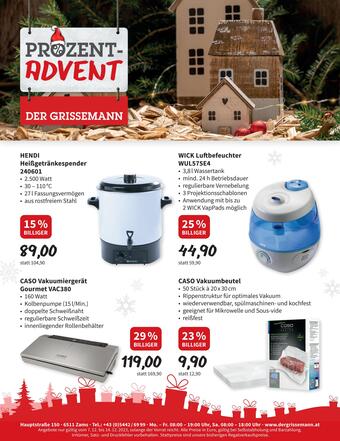 Der Grissemann Flugblatt (gültig bis 14-12)