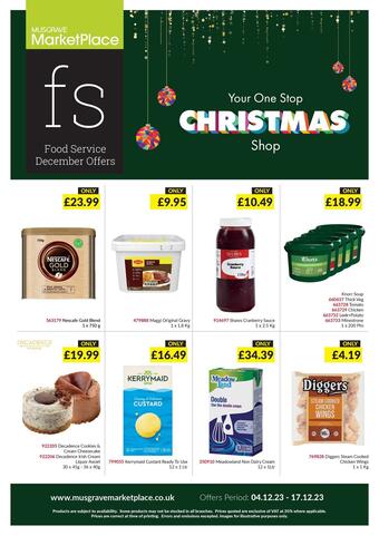 Musgrave MarketPlace leaflet (valid until 17-12)