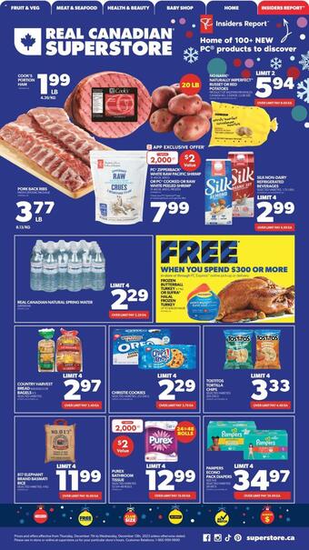 Real Canadian Superstore flyer (valid until 13-12)