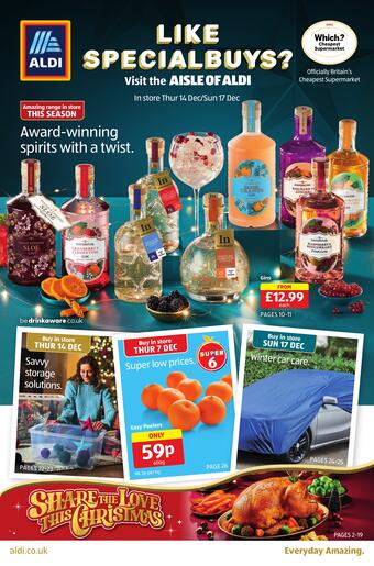 Aldi leaflet (valid until 17-12)