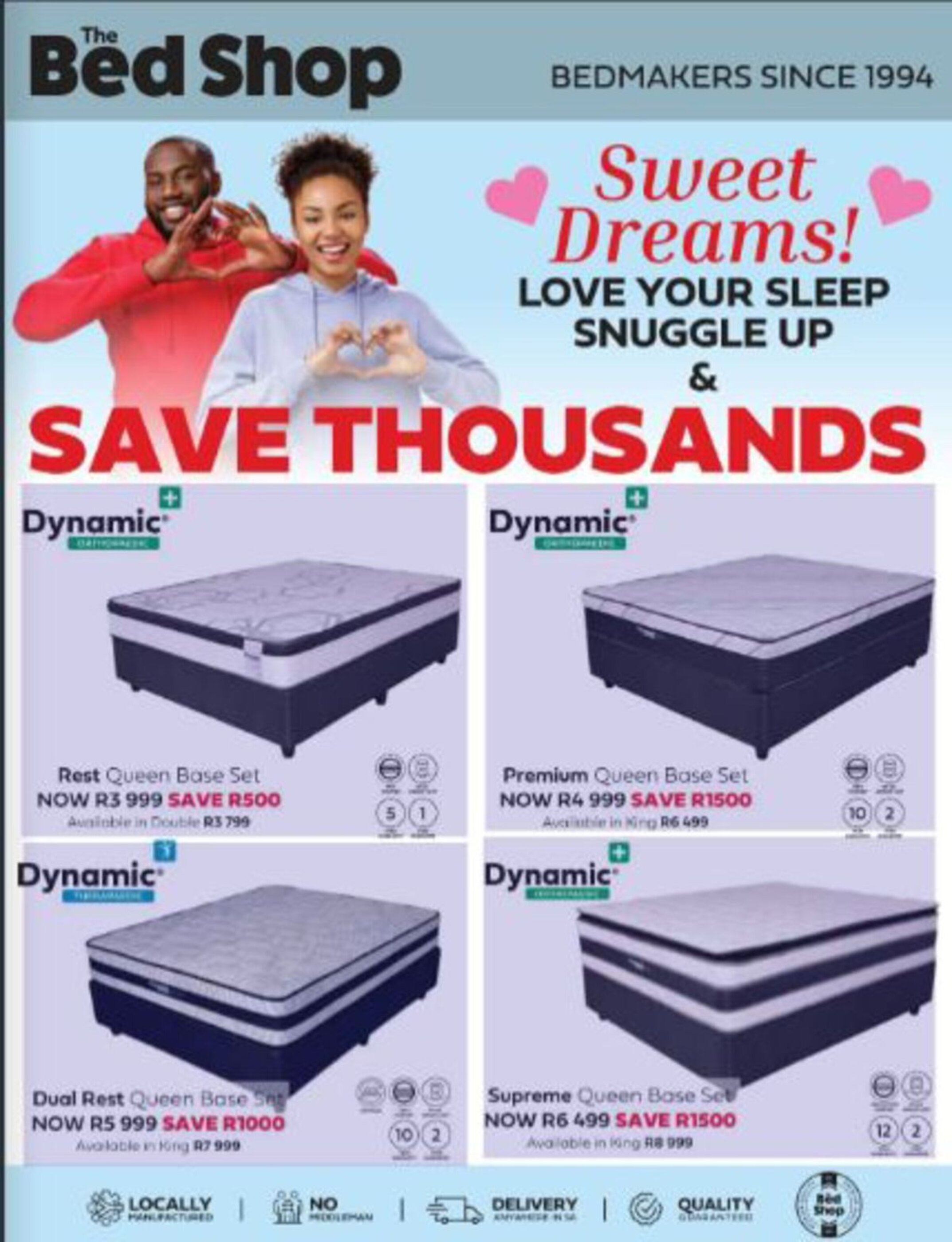 The bed shop shop specials