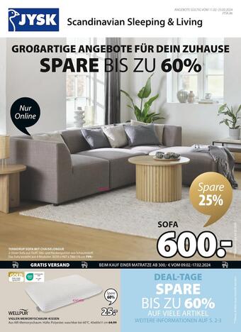Jysk Prospekt - Alle Angebote aus den neuen Jysk Prospekten