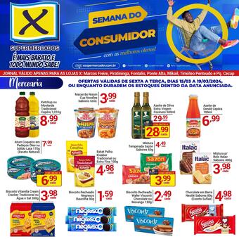 X Supermercados catálogo & ofertas | 15.03 até 19.03