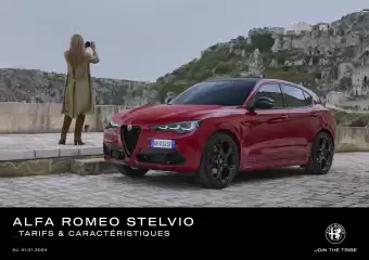 Catalogue Alfa Romeo STELVIO (valable jusqu'au 20-03)