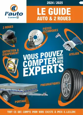 Catalogue E.Leclerc L'Auto (valable jusqu'au 30-03)