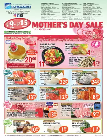 Nijiya Market Weekly Ad (valid until 15-05)