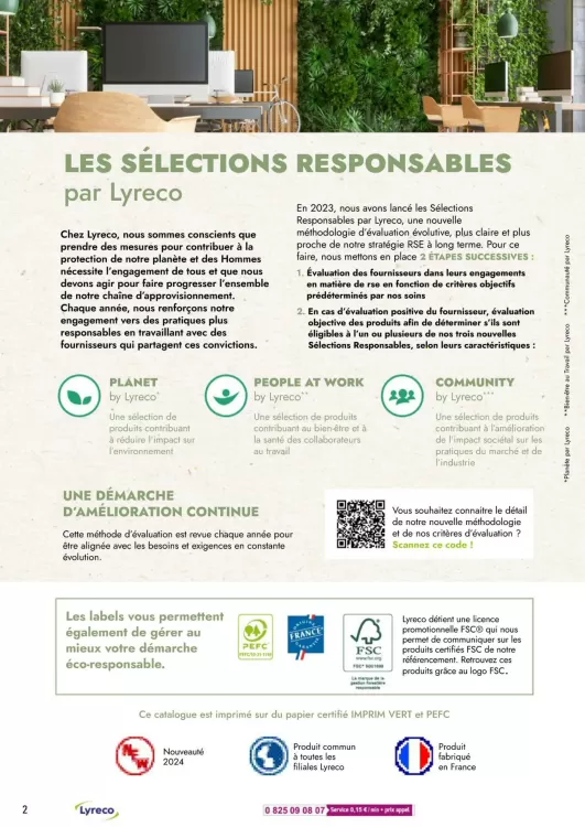 Catalogue Lyreco (valable jusqu'au 31-12)