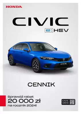 Honda Civic gazetka (ważność do 14-01)