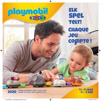 Playmobil reclame folder (geldig t/m 31-12)