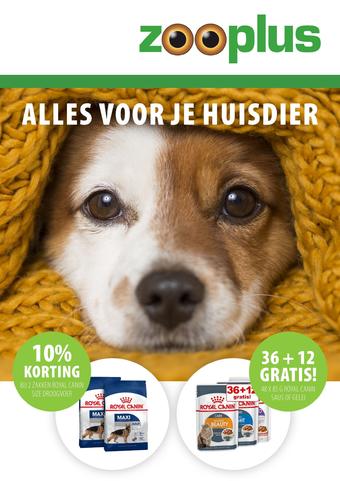 Zooplus reclame folder (geldig t/m 31-03)