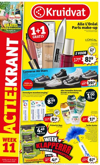 Kruidvat reclame folder (geldig t/m 22-03)