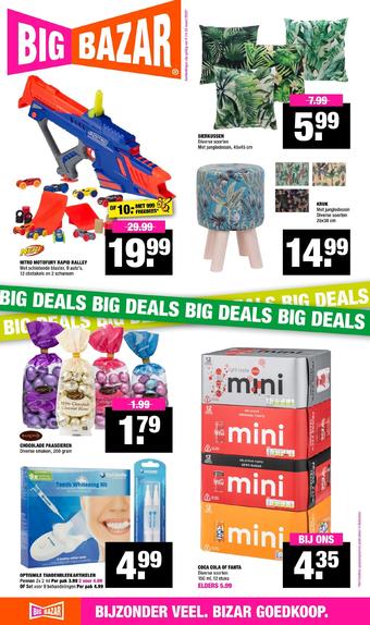 Big Bazar reclame folder (geldig t/m 22-03)