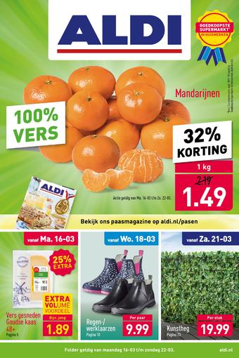ALDI reclame folder (geldig t/m 22-03)