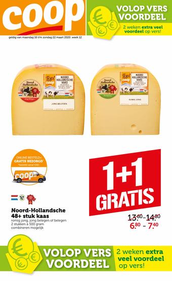 Coop reclame folder (geldig t/m 22-03)