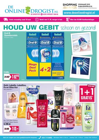 De Online Drogist reclame folder (geldig t/m 28-03)